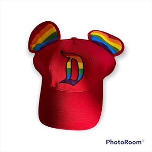 Disneyland Mickey ears rainbow adjustable hat